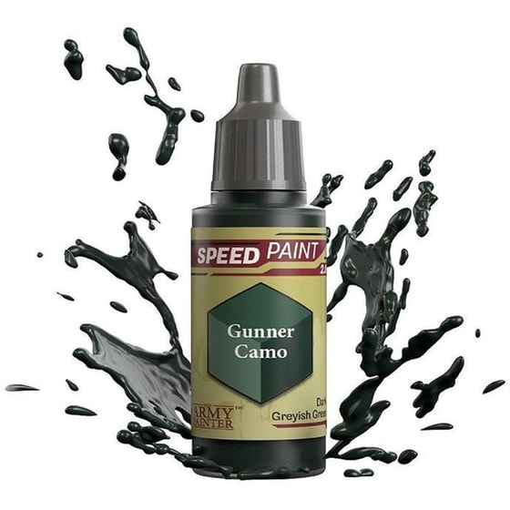 The Army Painter - Speedpaint Gunner Camo Χρώμα Μοντελισμού (18ml) image 0