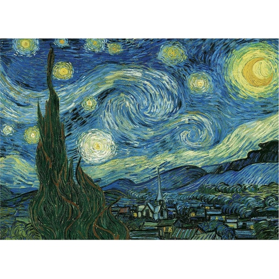 Παζλ Eurographics με Lunch Bag Vincent van Gogh: Starry Night (100 Κομμάτια) image 2