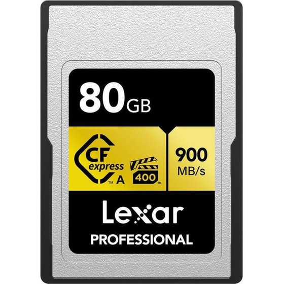 Lexar Professional CFexpress Type-A Gold Series 80GB 900MB/s image 0
