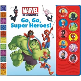 Marvel Beginnings Go Go Supernheroes Sound Listen & Learn