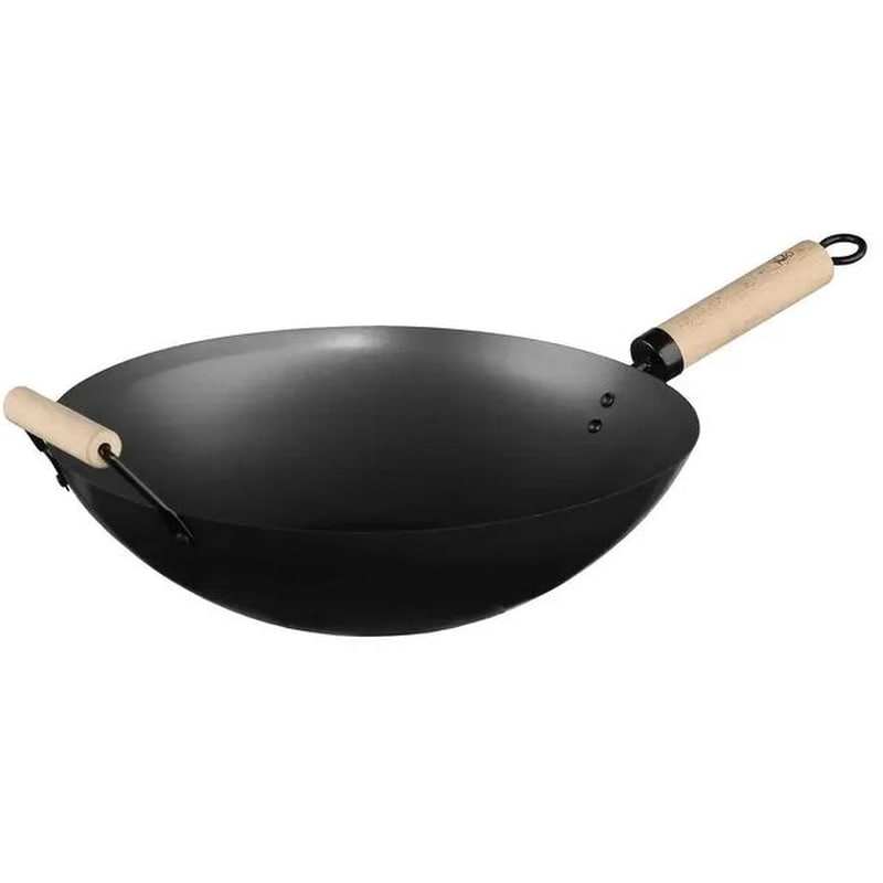 Τηγάνι Wok 5FIVE 111304 35 cm Μαύρο