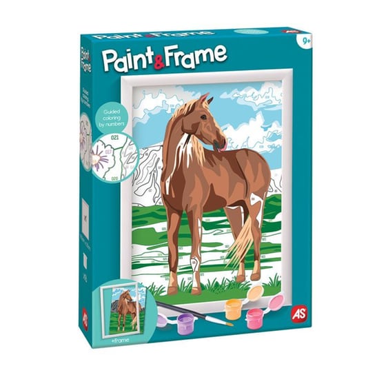 AS Company Paint & Frame Ζωγραφίζω Με Αριθμούς Wild Horse image 7