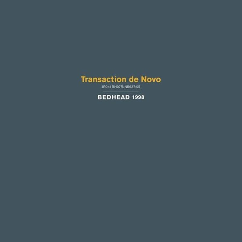 Transaction De Novo (Grey, Silver, Or Natural Vinyl)
