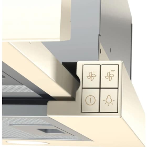 Απορροφητήρας Συρόμενος GORENJE BHP62CLI 60 cm Μπεζ image 4