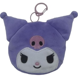 Λούτρινο Πορτοφόλι Κερμάτων Hello Kitty Kuromi (9cm)