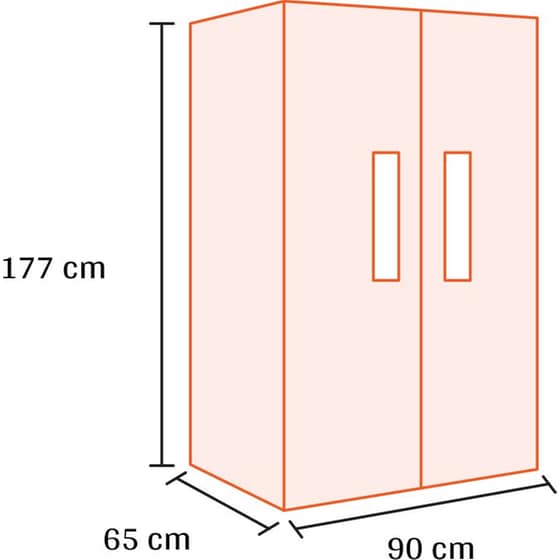 CANDY CNSQ2T918EWX Total No Frost 523 Lt Ανθρακί Ψυγείο Ντουλάπα image 1