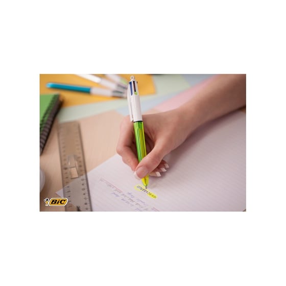 Bic Στυλό 4χρωματων Fluo 933948 image 3
