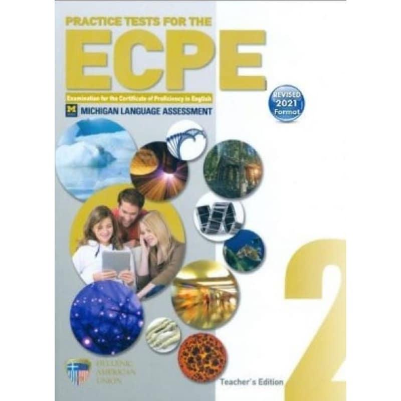 Practice Tests For The ECPE Book 2- Βιβλίο Καθηγητή Με 8 CDs (Revised 2021 Format)