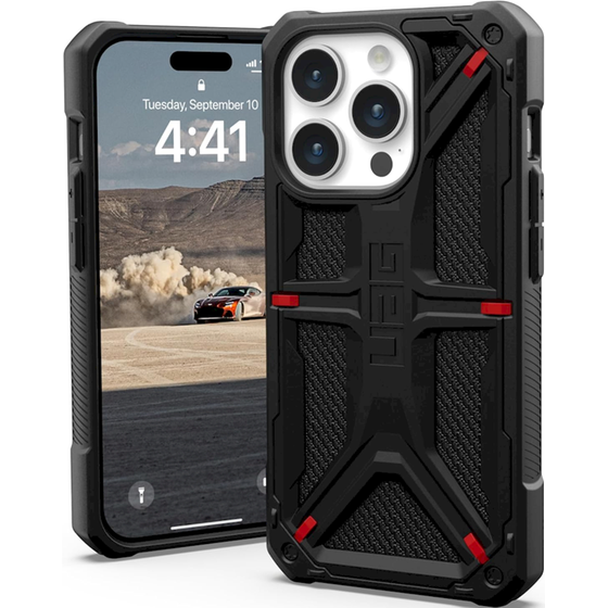 Θήκη Apple iPhone 15 Pro - UAG Monarch - Kevlar Black image 0