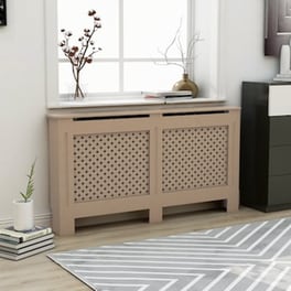 Vidaxl Κάλυμμα Καλοριφέρ 152 X 19 X 81 Εκ. Από Mdf