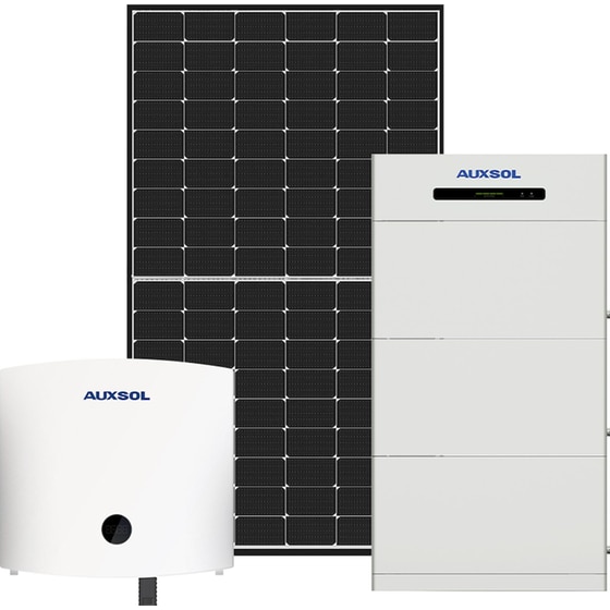 AUXSOL/JINKO Τριφασικό 10 kW με Μπαταρία Φωτοβολταϊκό Σύστημα image 0
