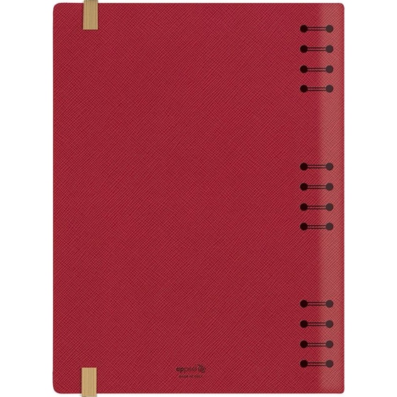 Ημερολόγιο Ημερήσιο 2026 Θεοφύλακτος 12M Eco Κόκκινο image 1