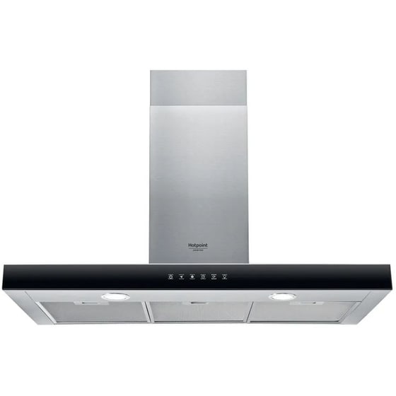 HOTPOINT HHBS 9.8F LT X/1 90 cm Inox Καμινάδα - Τζάκι Απορροφητήρας image 0