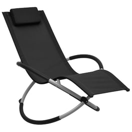 Ξαπλώστρα Παιδική VidaXL από Ατσάλι 121x60.5x59.5 cm - Μαύρο