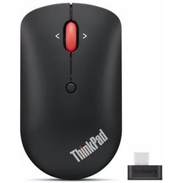Lenovo Compact Ασύρματο Ποντίκι Black