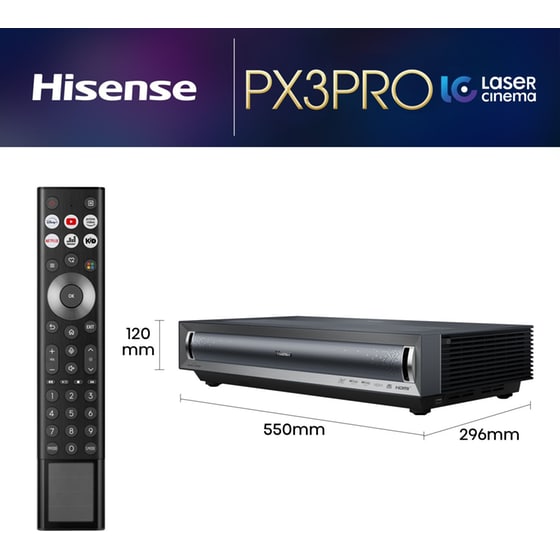 Projector Hisense PX3-PRO - Μαύρο image 8