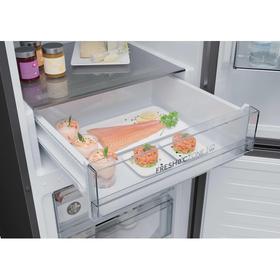 HAIER HDPR3618DNPD Total No Frost 355 Lt Dark Inox Ψυγειοκαταψύκτης image 12