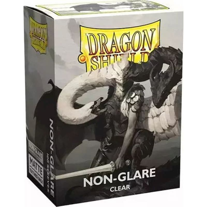 Dragon Shield Sleeves Matte Nonglare Standard Size – Clear V2