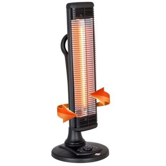 KEROSUN KCH-10YD Σόμπα Χαλαζία 1000W Μαύρο image 4