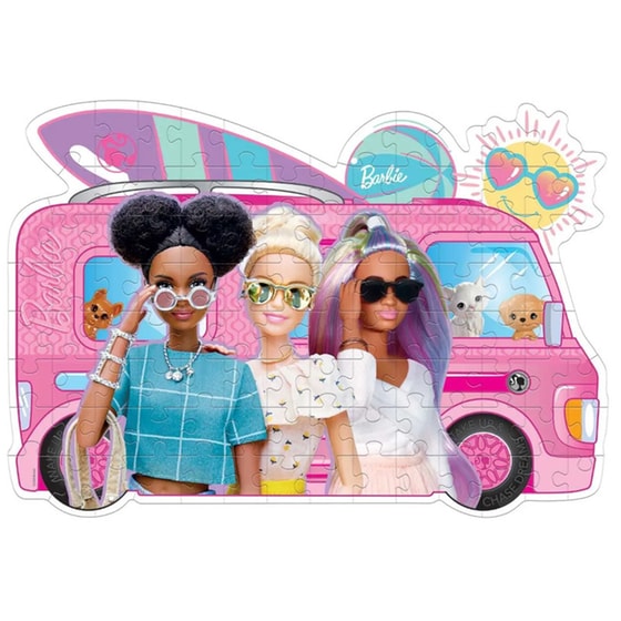 Παιδικό Παζλ Supercolor Barbie Clementoni (104 Κομμάτια) image 2