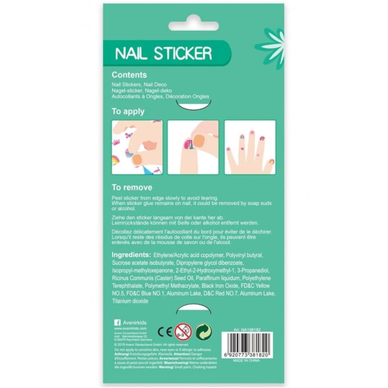 Avenir Nail Sticker 78 Τεμάχια - Animals image 4