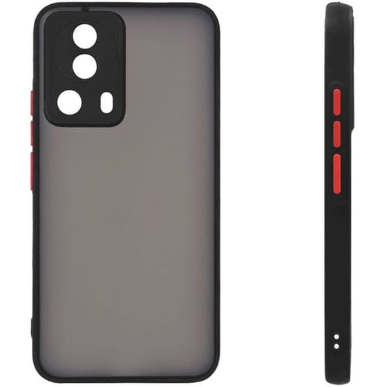 Θήκη  Xiaomi Xiaomi 13 Lite - Sonique Color Button Bumper - Μαύρο image 0