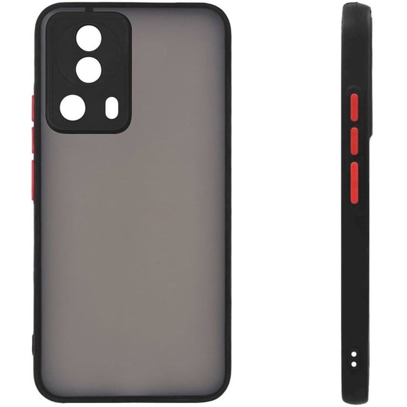 Θήκη Xiaomi Xiaomi 13 Lite - Sonique Color Button Bumper - Μαύρο SONIQUE