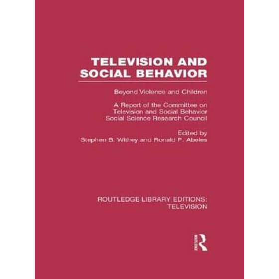 Television and Social Behavior image 0