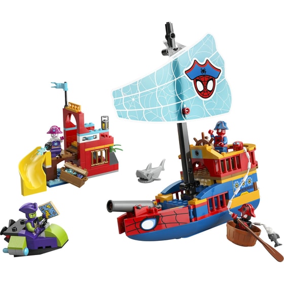 LEGO® Marvel Spidey And His Amazing Friends Πειρατικό Πλοίο Ομάδας Σπάιντι (11208) image 5