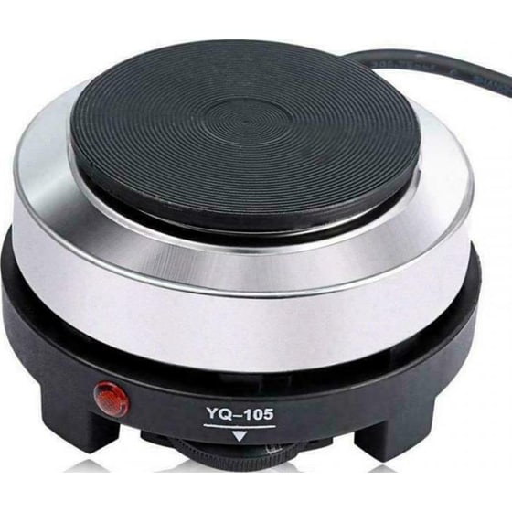 Επιτραπέζια Εστία Εμαγιέ YQ 105 500 W Μαύρο image 1