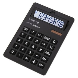 Olympia Lcd-908 Jumbo A4 Ηλιακή Αριθμομηχανή Με Μεγάλα Πλήκτρα