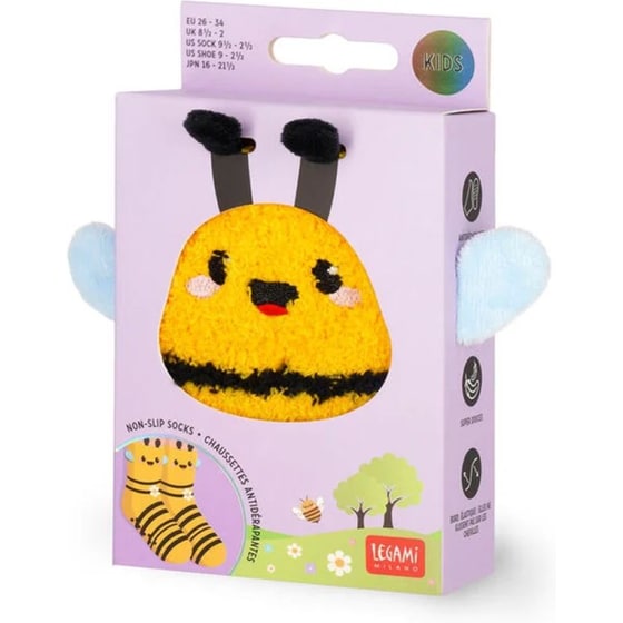 Κάλτσες Παιδικές Legami It's a Match! Αντιολισθητικές - Bee 26-34 image 3