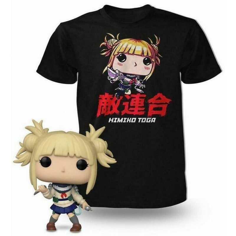 Funko Pop! Box - My Hero Academia - Himiko Toga (Unmasked) with T-Shirt (L)