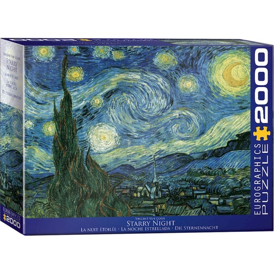 Παζλ Eurographics Vincent Van Gogh: Starry Night (2000 Κομμάτια) image 0