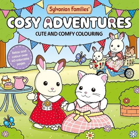 Sylvanian Families Cosy Adventures Colouring Book image 0