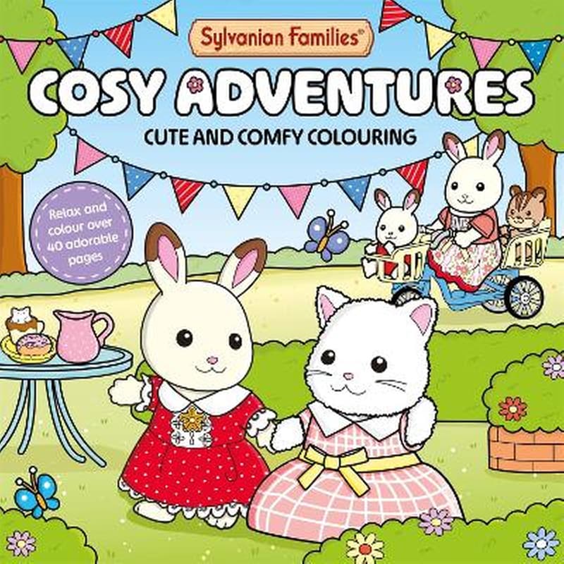 Sylvanian Families Cosy Adventures Colouring Book