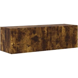 Έπιπλο Τηλεόρασης VidaXL Επιτοίχιο 98 x 31 x 29,5 cm - Καπνιστή Δρυς