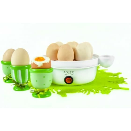 Βραστήρας Αυγών ADLER AD 4459 450W 7 Θέσεων Λευκό image 5