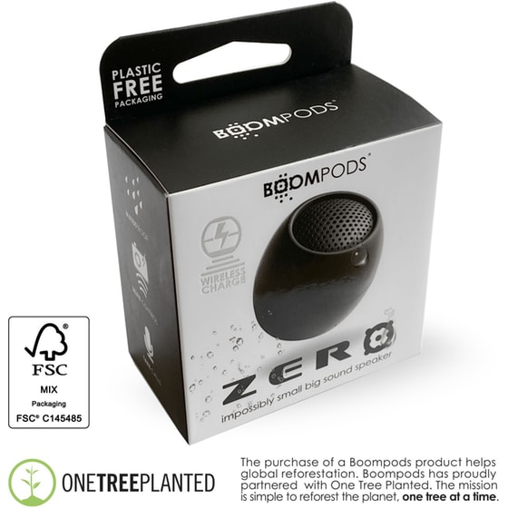 Boompods Zero Φορητό Ηχείο 3W - Μαύρο image 1