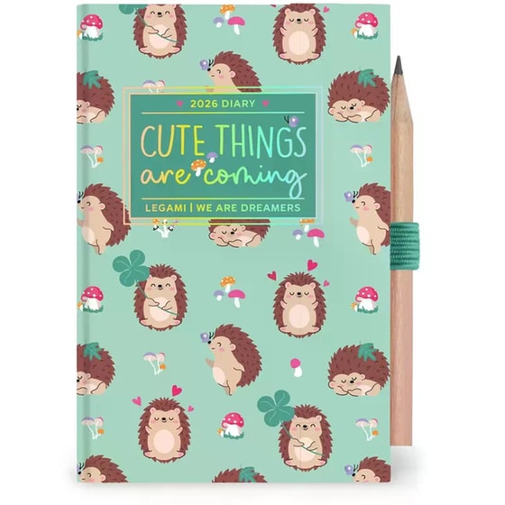 Ημερολόγιο 2-Day Legami 2026 12M Mini Hedgehog image 0