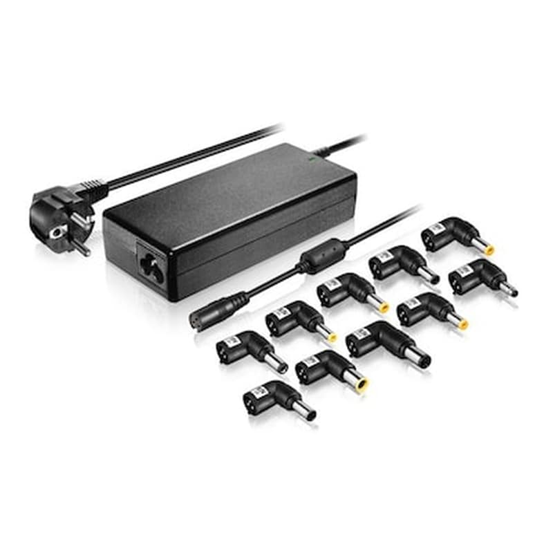 POWER ON Φορτιστής Laptop Universal - Power On 050060 Pa-90 24V/5A 90W - Black