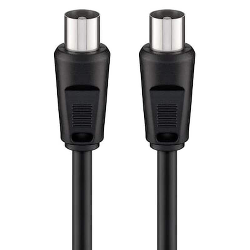 GOOBAY GOOBAY CABLE ANTENNA RF M-M 2.5m BLK
