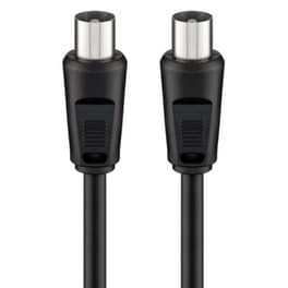 GOOBAY CABLE ANTENNA RF M-M 2.5m BLK