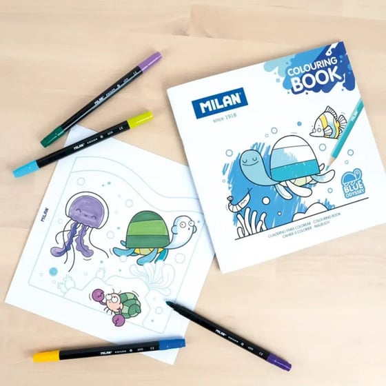 Colouring Book Milan Blue Odyssey image 2