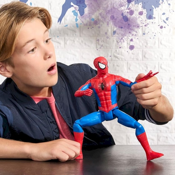 Hasbro Φιγούρα Marvel Spiderman Titan Series Classic Spiderman (30cm) (G2715) image 1