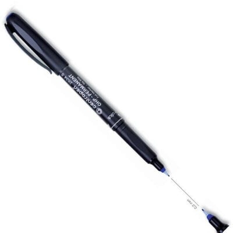 Centropen Μαρκαδόρος Ανεξίτηλος Μπλε Small 0.3mm