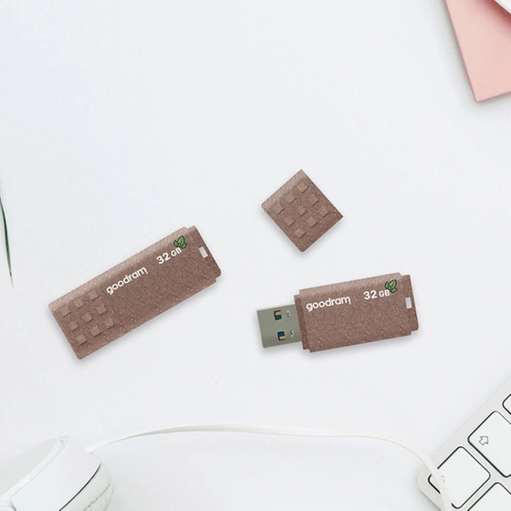 GoodRAM UME3 Eco Friendly 32GB USB 3.0 Stick Καφέ image 2