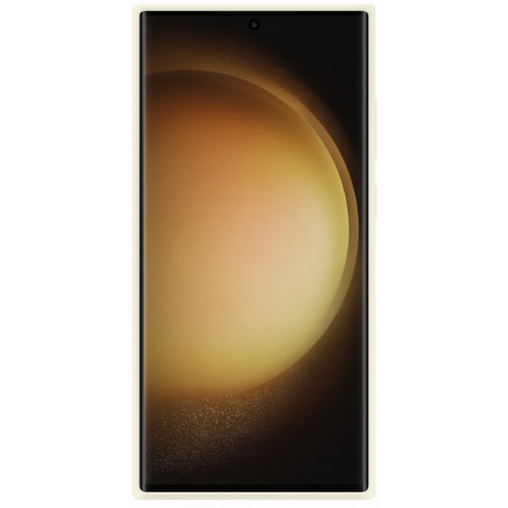 Θήκη Samsung Galaxy S23 Ultra - Samsung Silicone Cover - Cream image 2