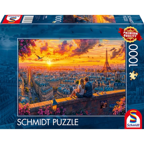 Παζλ Schmidt Parisian Rooftop Whispers (1000 Κομμάτια) image 0