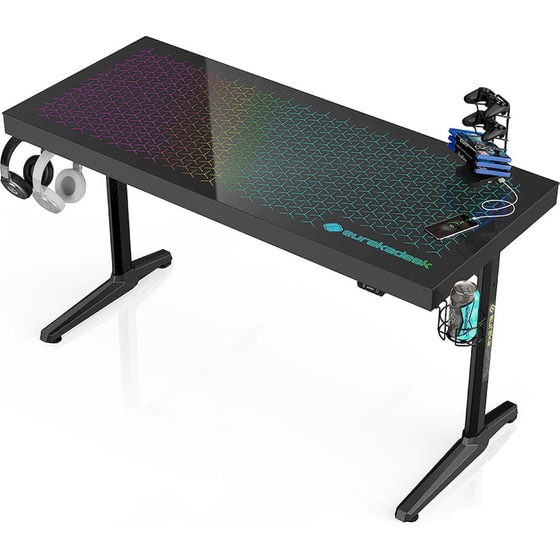 Γραφείο Gaming/ Εργασίας Eureka Ergonomic ERK-GTG-I55-CN 140x60x77cm image 0